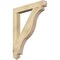 Ekena Millwork Funston Arts & Crafts Rough Sawn Bracket, Douglas Fir, 4"W x 32"D x 40"H BKT04X32X40FST03RDF - alternate 1